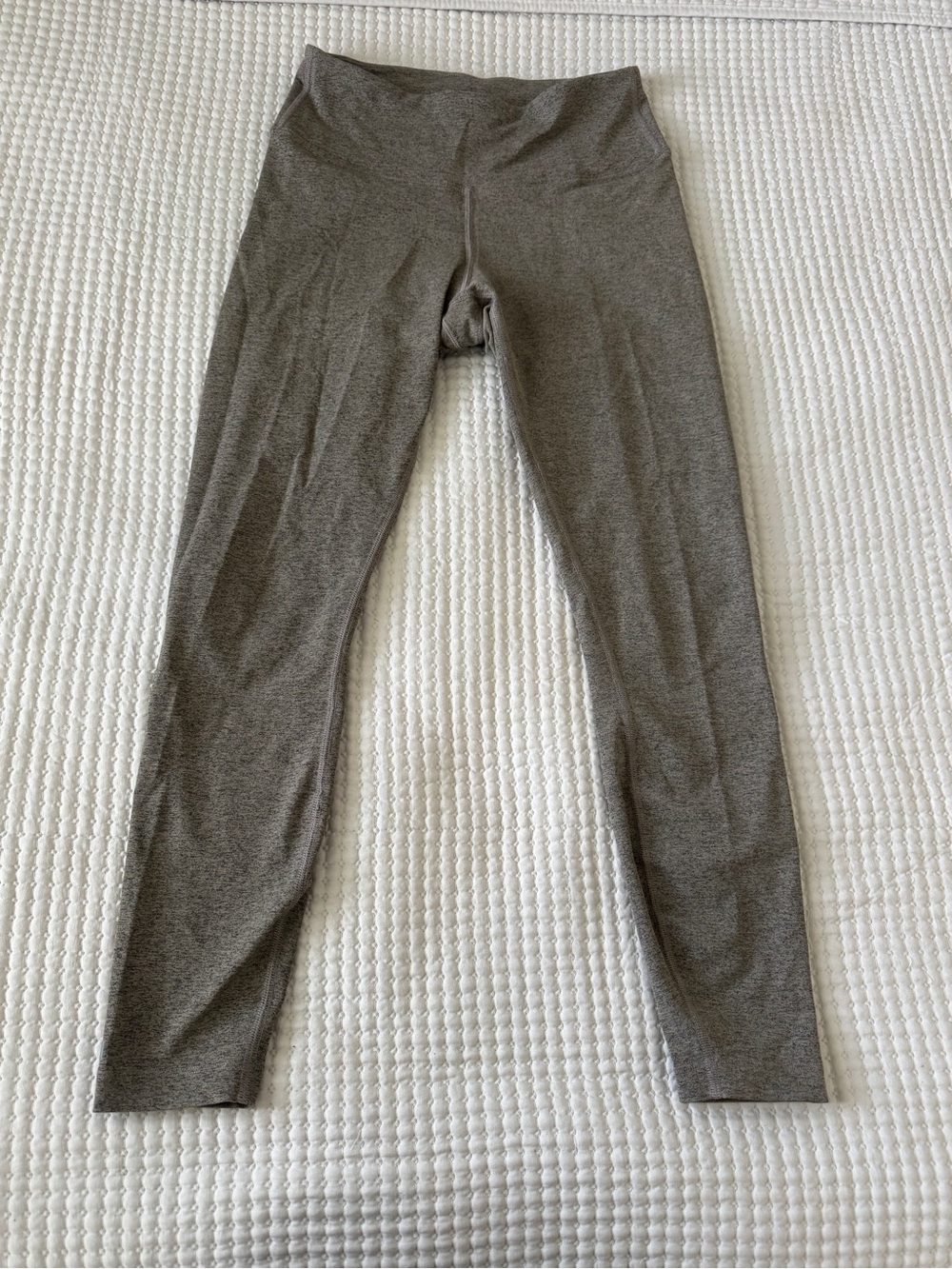 NOBULL Heathered Gray High-Waist Performance Leggings - Picture 4 of 4